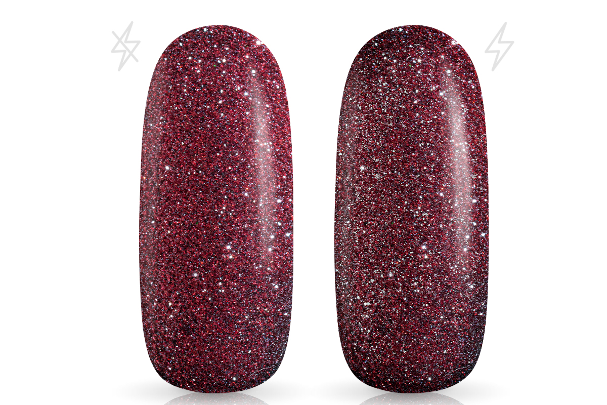Jolifin LAVENI FlashOn glitter powder - cherry