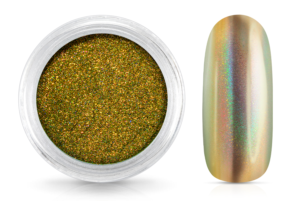 Jolifin Mirror-Chrome Pigment - FlipFlop Hologramm gold