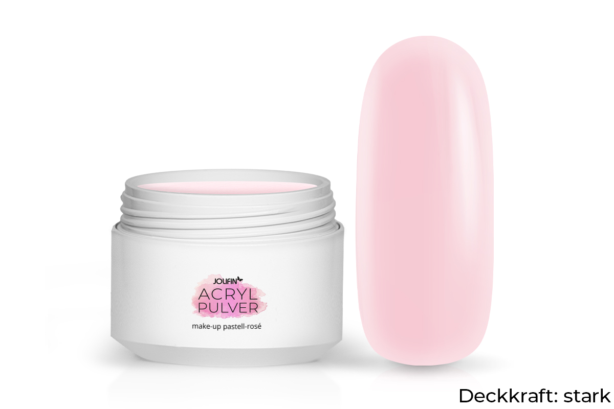 Jolifin acrylic powder - make-up pastel rose 30g