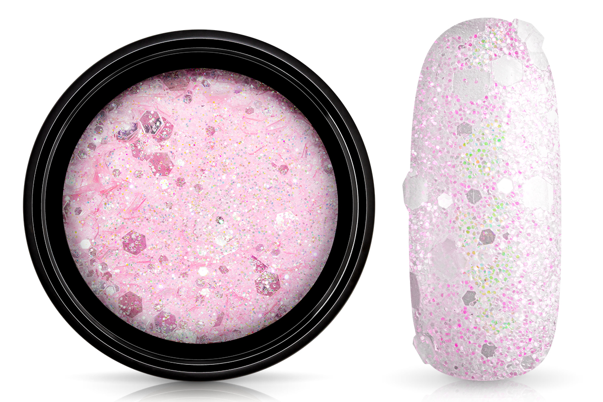 Jolifin LAVENI Crystal Glitter - dreamy pastell-rose