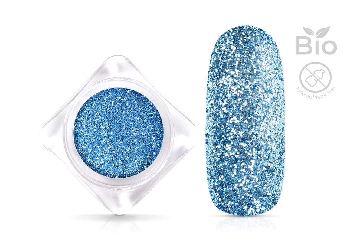 Jolifin Bio Glitterpuder - heavenly blue