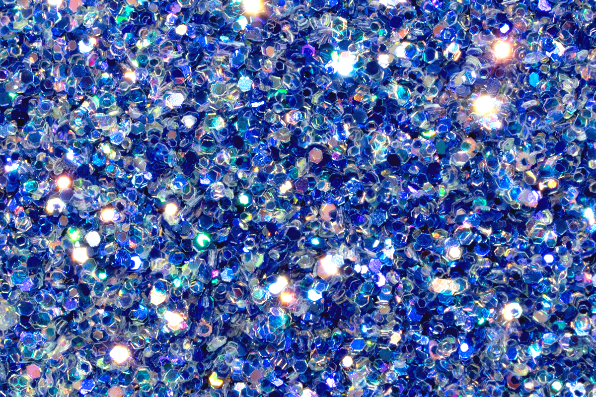 Jolifin Glitterpuder - hologramm deep blue