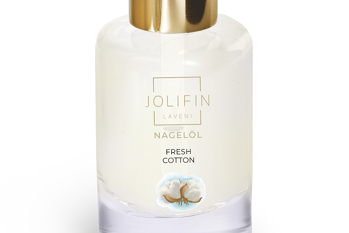 Jolifin LAVENI Nagelöl - Fresh Cotton 10ml