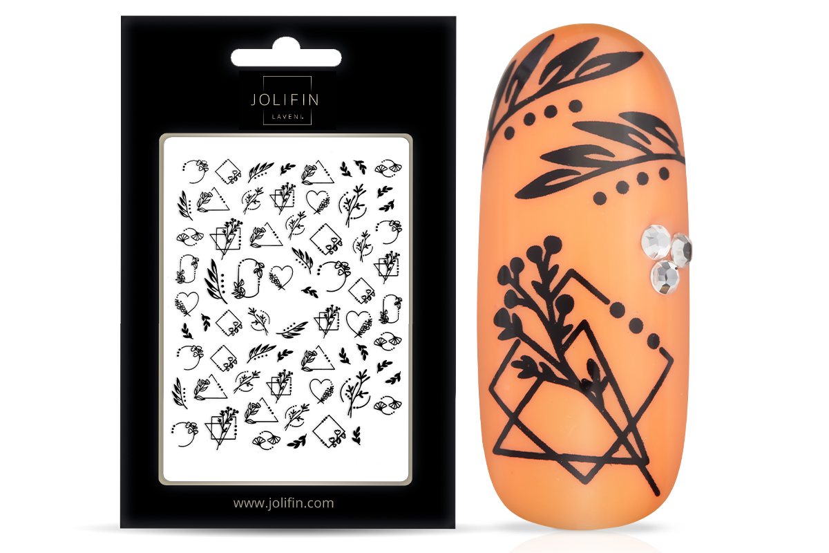 Jolifin LAVENI XL Sticker - Black 8