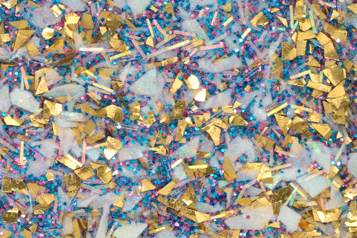Jolifin Acryl Farbpulver - fairytale ocean Glitter 5g