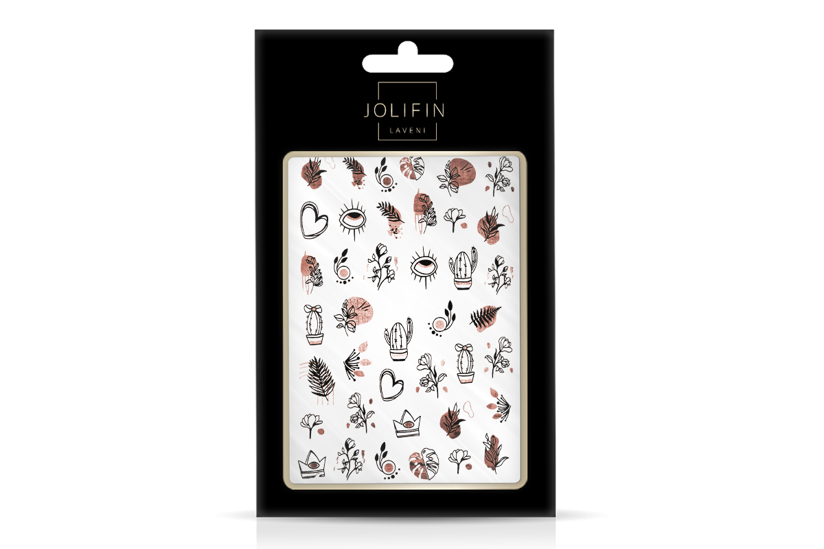 Jolifin LAVENI Sticker - rosé-gold Nr. 1