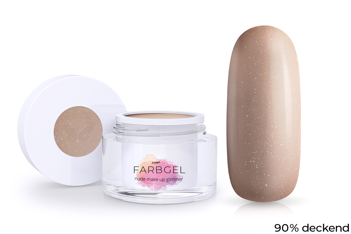 Jolifin Farbgel nude make-up Glimmer 5ml
