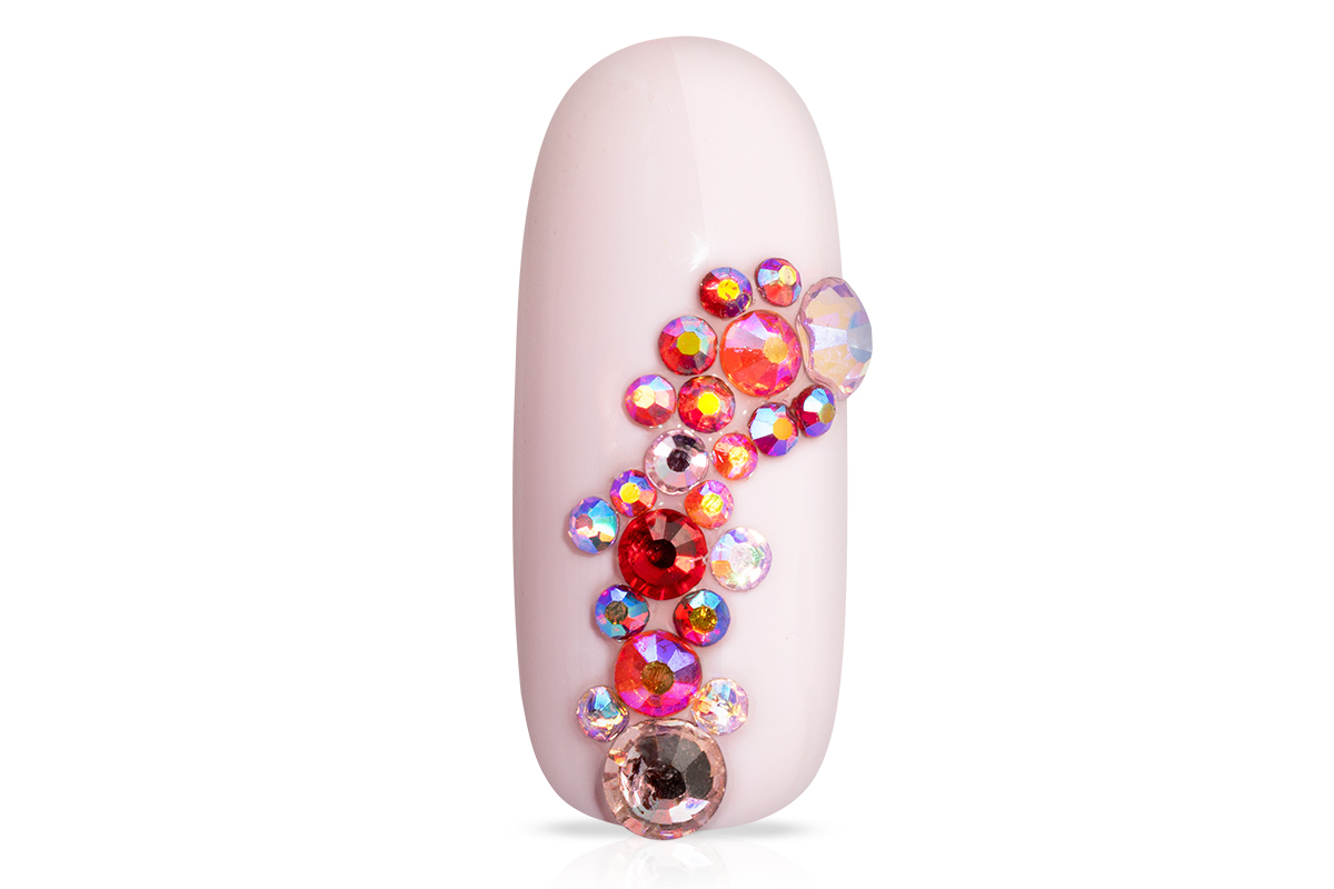 Jolifin LAVENI Strass-Display - red-pink