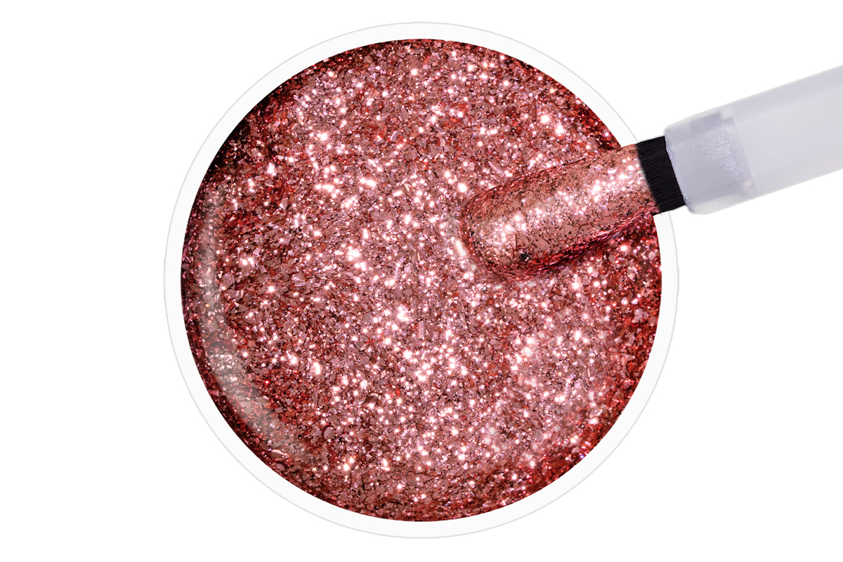 Jolifin LAVENI Shellac - sparkling rose 10ml