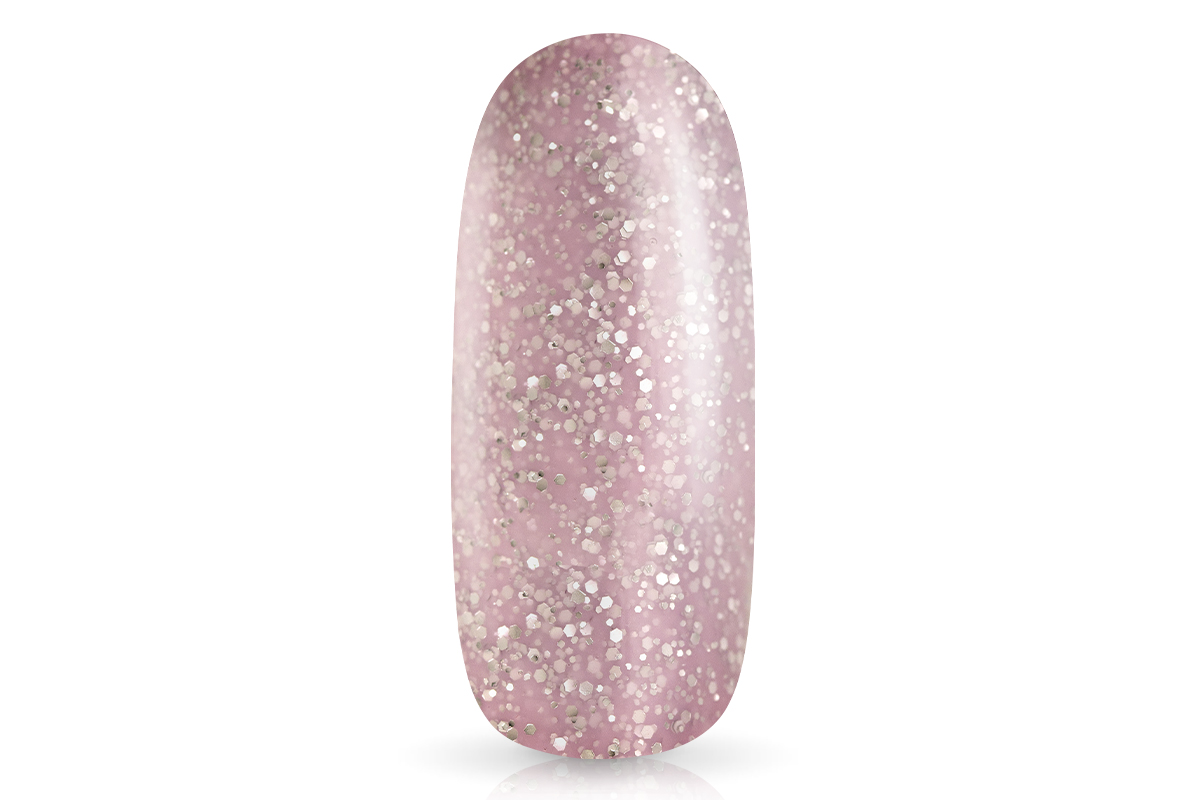 Jolifin LAVENI Shellac - hypnotizing lavender Glitter 10ml