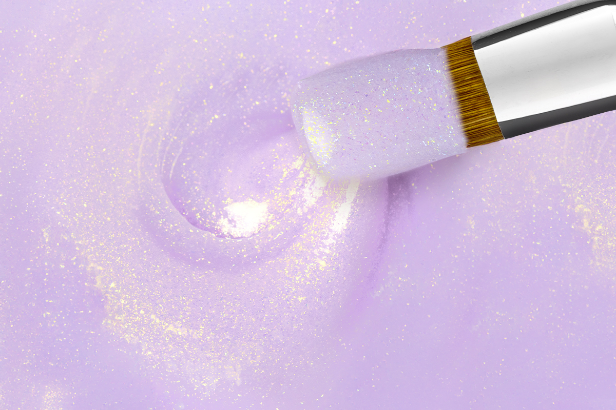 Jolifin LAVENI - Fiberglas-Gel milky cold-rosé Glimmer 15ml