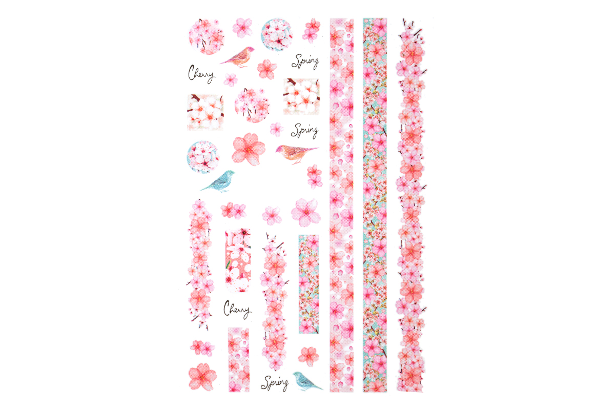 Jolifin LAVENI XL Sticker - Flowers Nr. 36