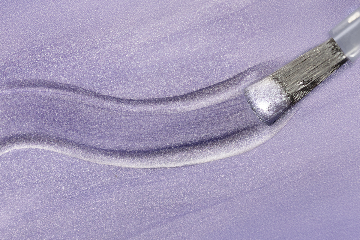 Jolifin LAVENI Shellac - Cat-Eye Satin Jelly Glass purple 10ml