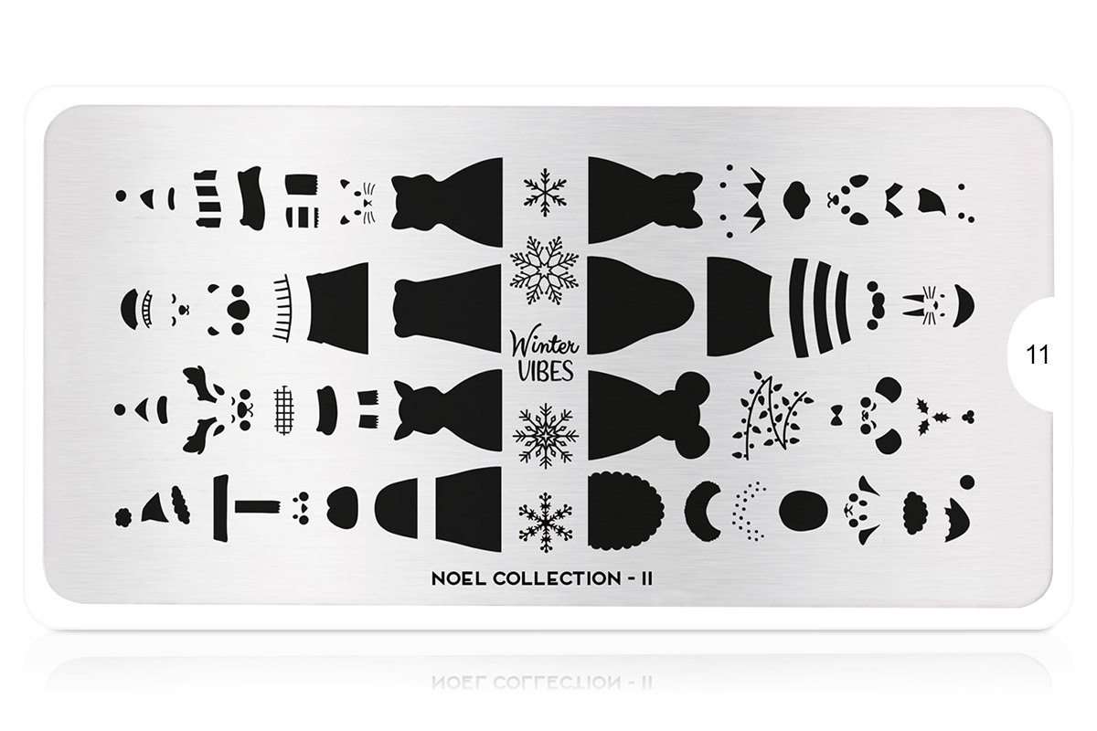 MoYou-London Schablone Noel Collection 11