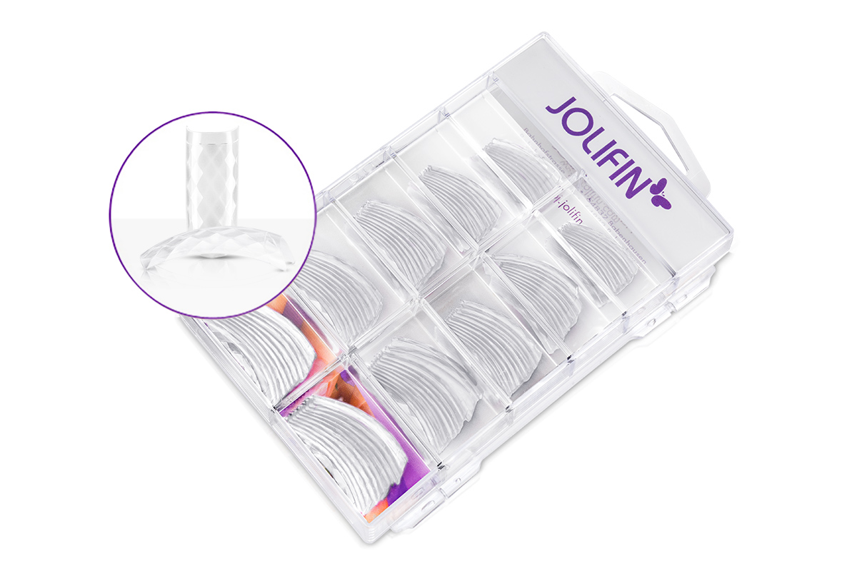 Jolifin 100er Tipbox Diamond Tips clear 