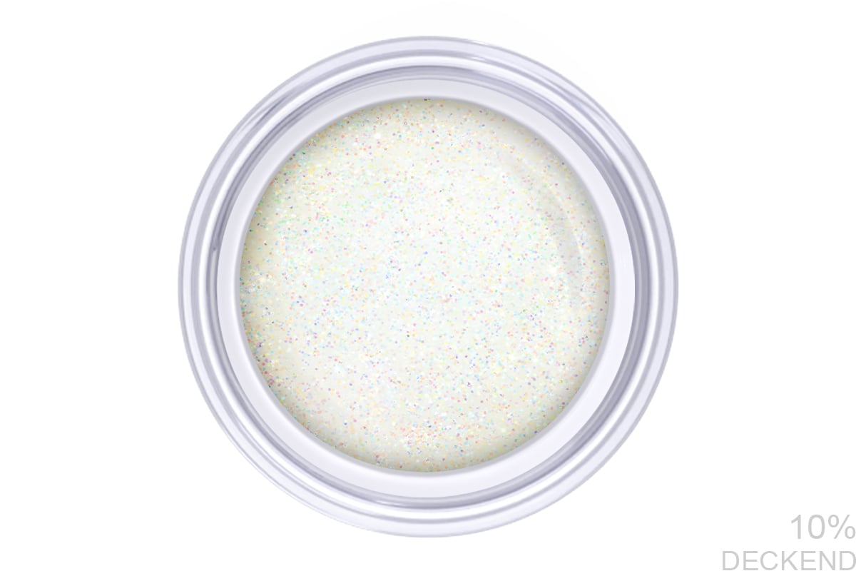 Jolifin Farbgel white rainbow Glitter 5ml