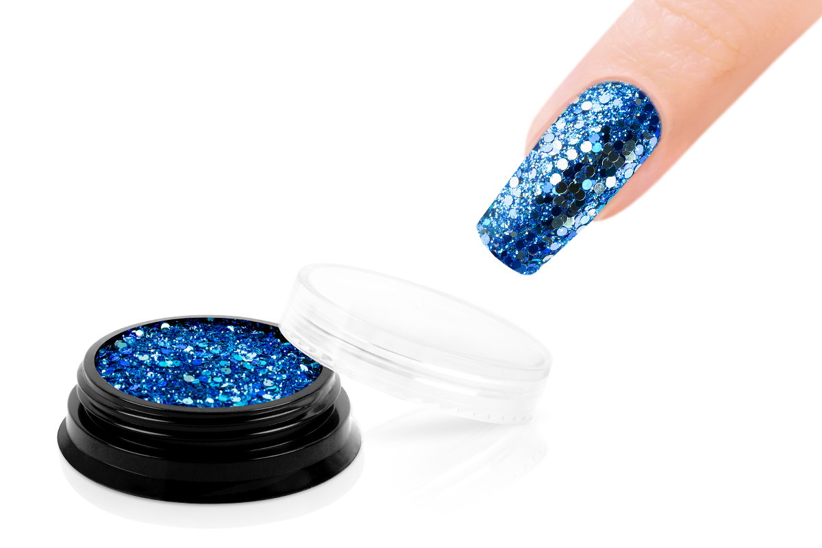 Jolifin LAVENI Sparkle Glitter - ocean