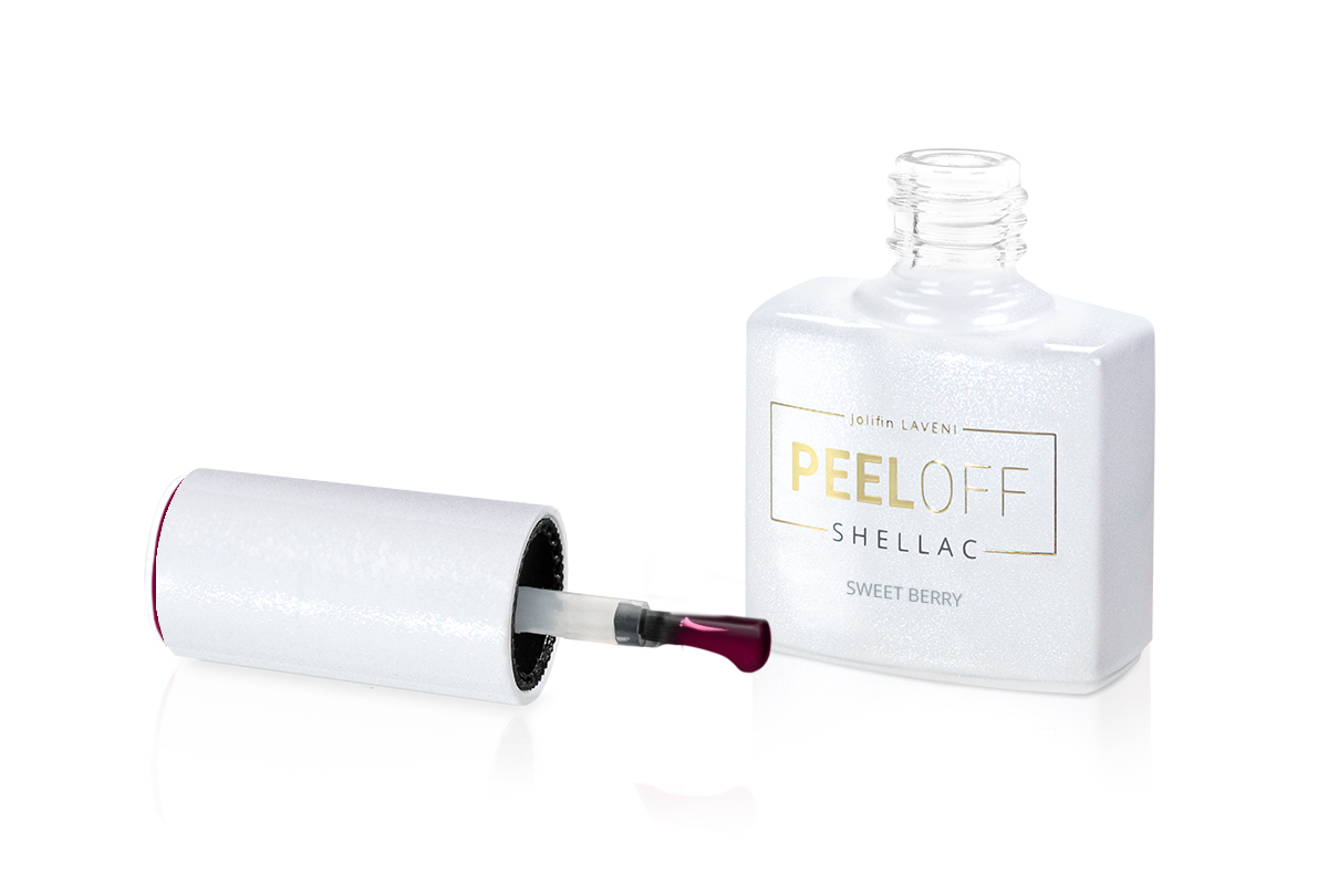 Jolifin LAVENI Shellac PeelOff - sweet berry 10ml