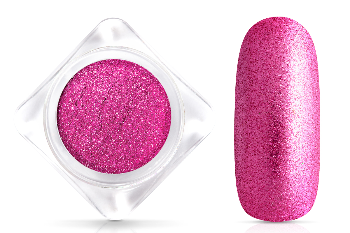 Jolifin Glitterpuder - glossy fuchsia