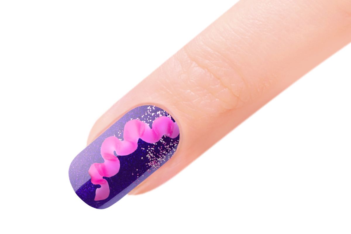 Jolifin LAVENI Plastilin 4D-Gel - neon pink