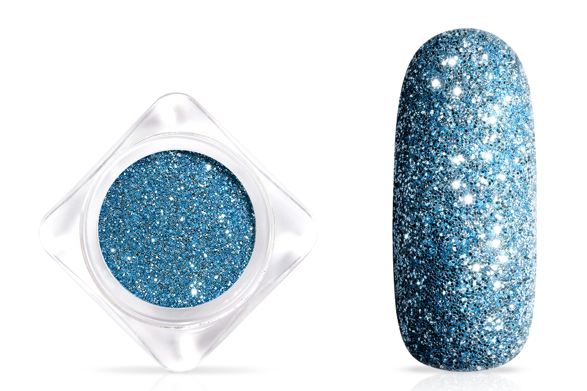 Jolifin Glitterpuder - babyblue