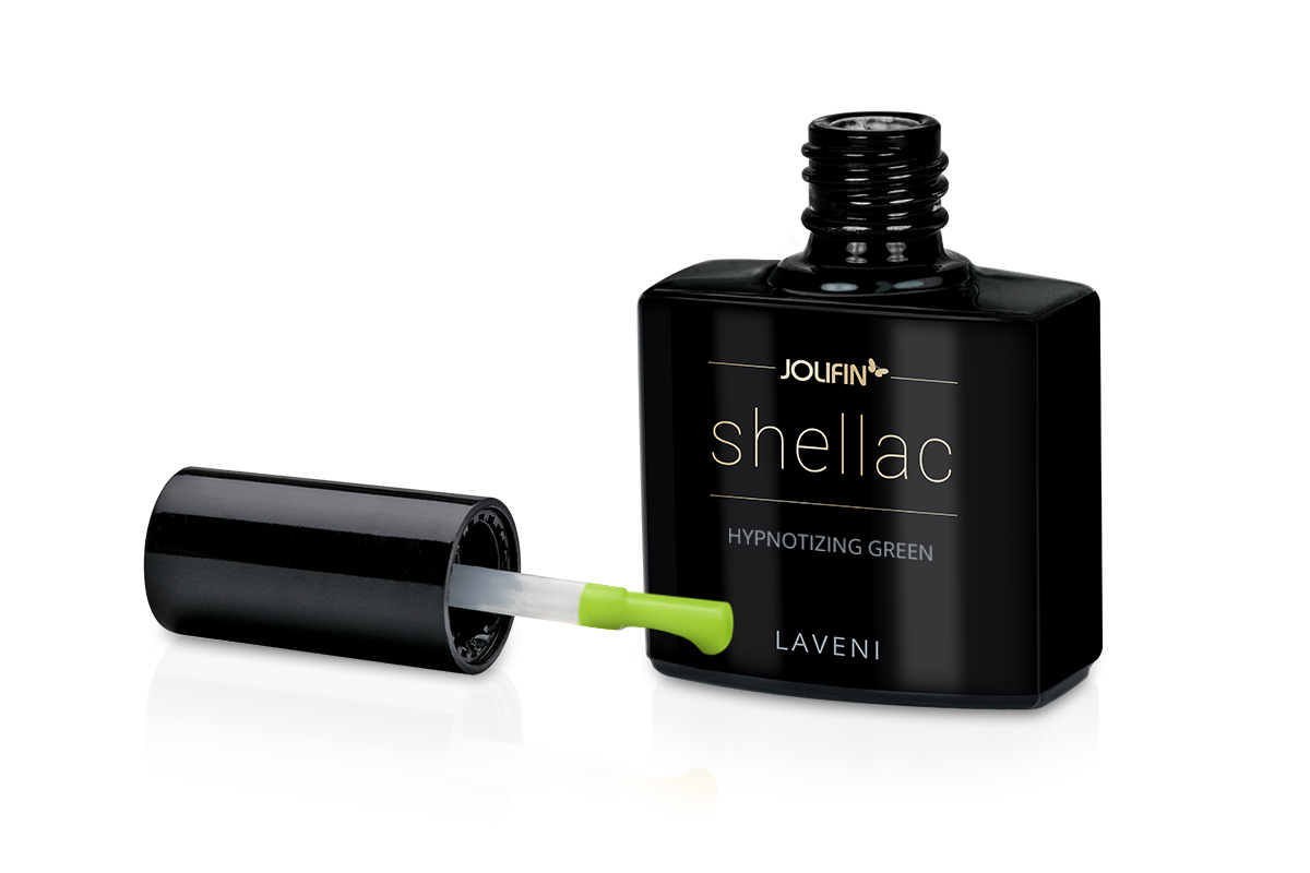 Jolifin LAVENI Shellac - hypnotizing green 10ml