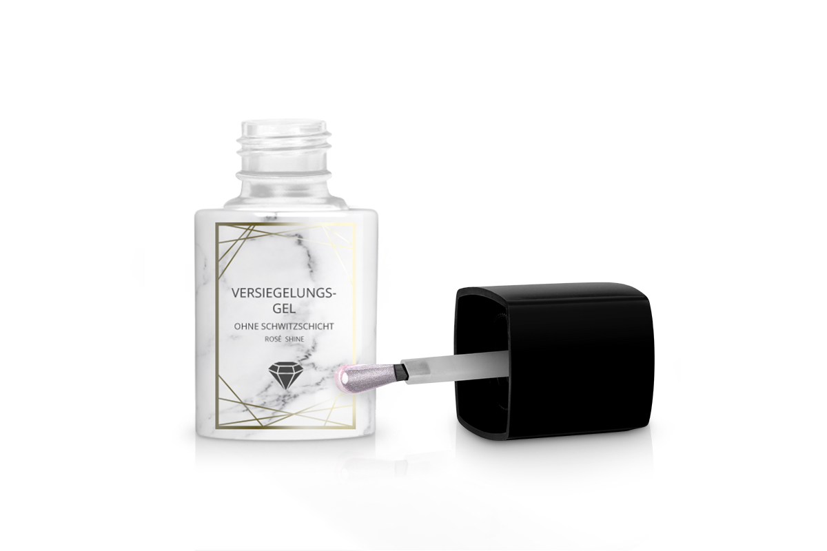 Jolifin LAVENI PRO - Versiegelungs-Gel ohne Schwitzschicht rosé shine 11ml