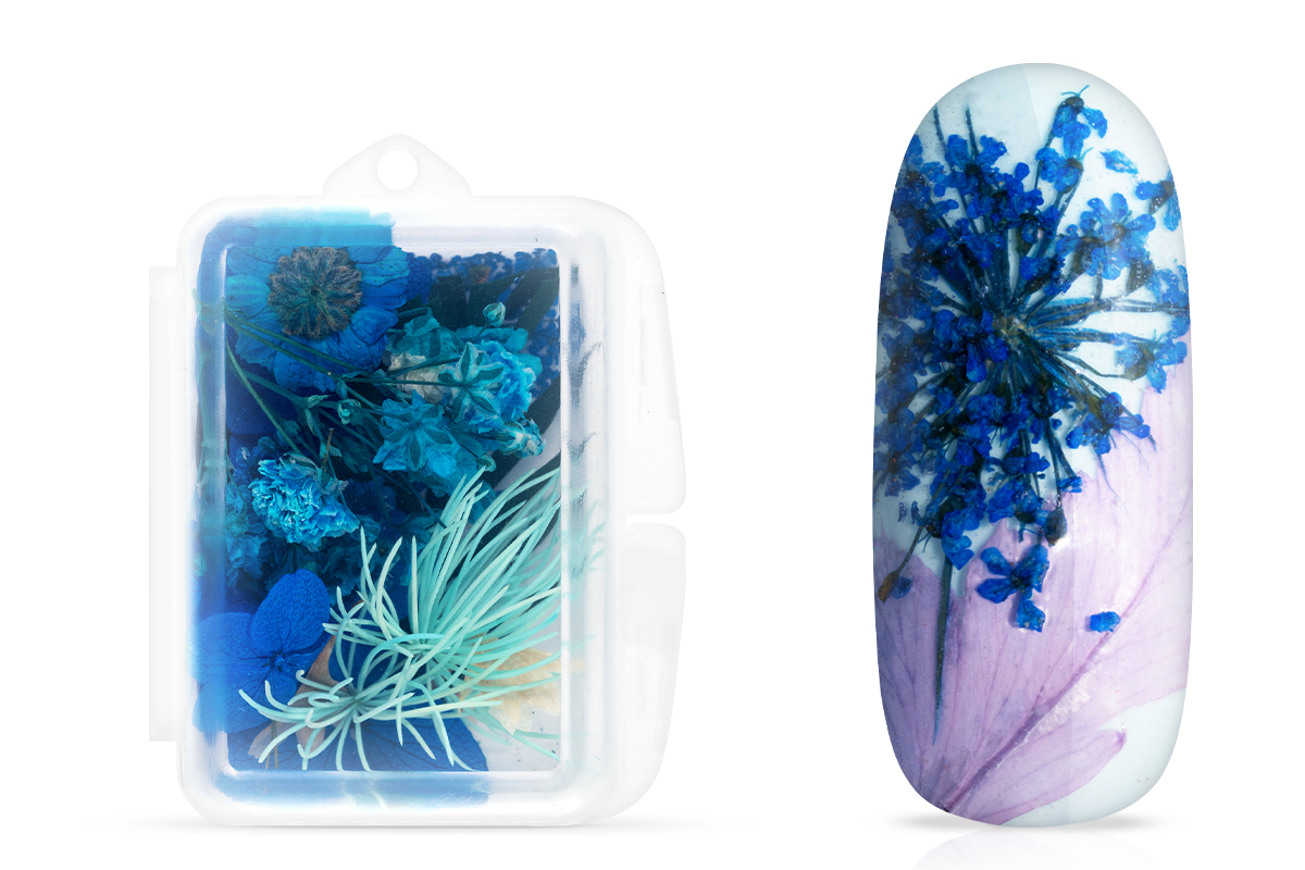 Jolifin Dried Flowers Mix - blue