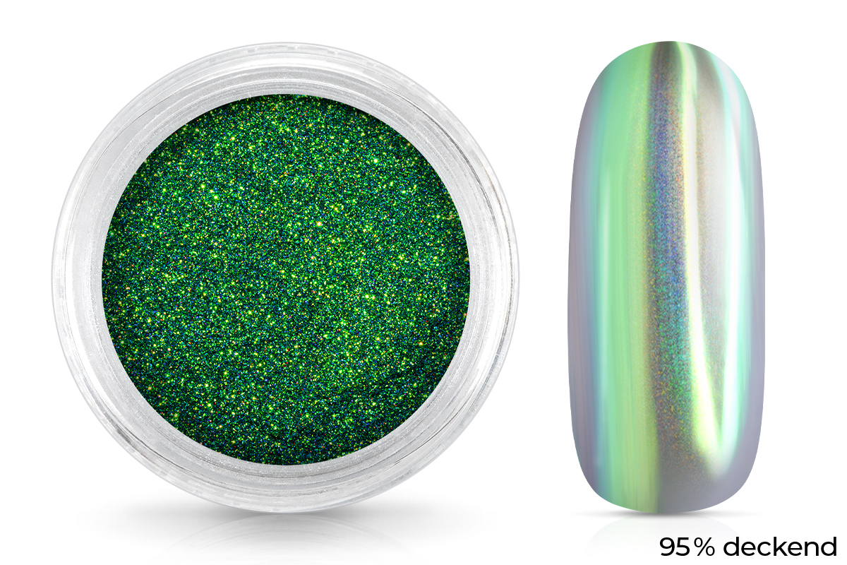 Jolifin Mirror-Chrome Pigment - FlipFlop Hologramm smaragd