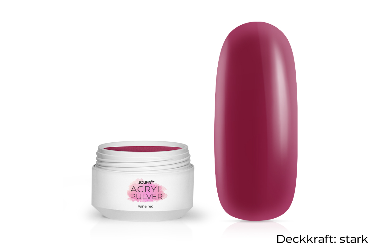 Jolifin Acryl Farbpulver - wine red 5g