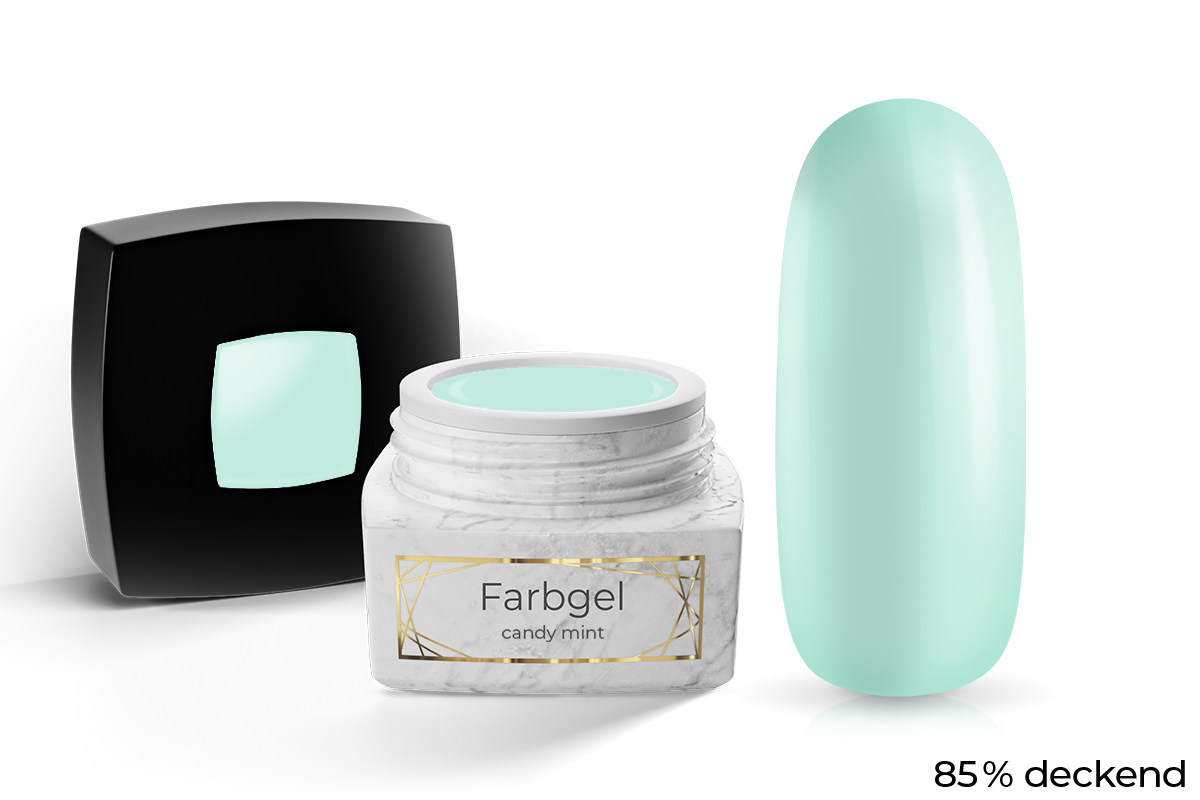 Jolifin LAVENI PRO Farbgel - candy mint 5ml