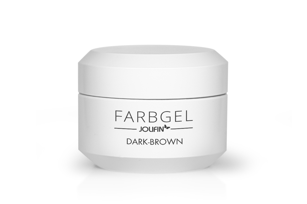 Jolifin Farbgel dark-brown 5ml