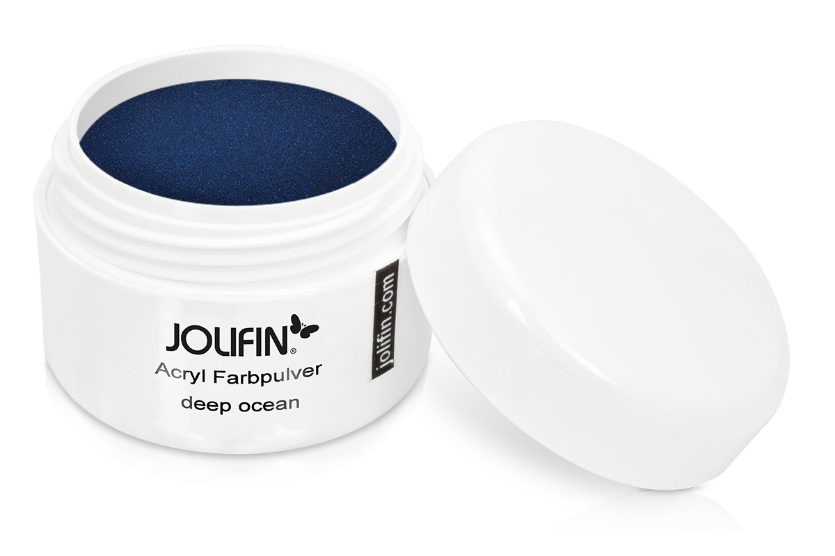 Jolifin Acryl Farbpulver - deep ocean 5g