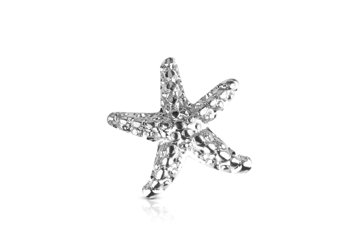 Jolifin Overlay - Starfish silver