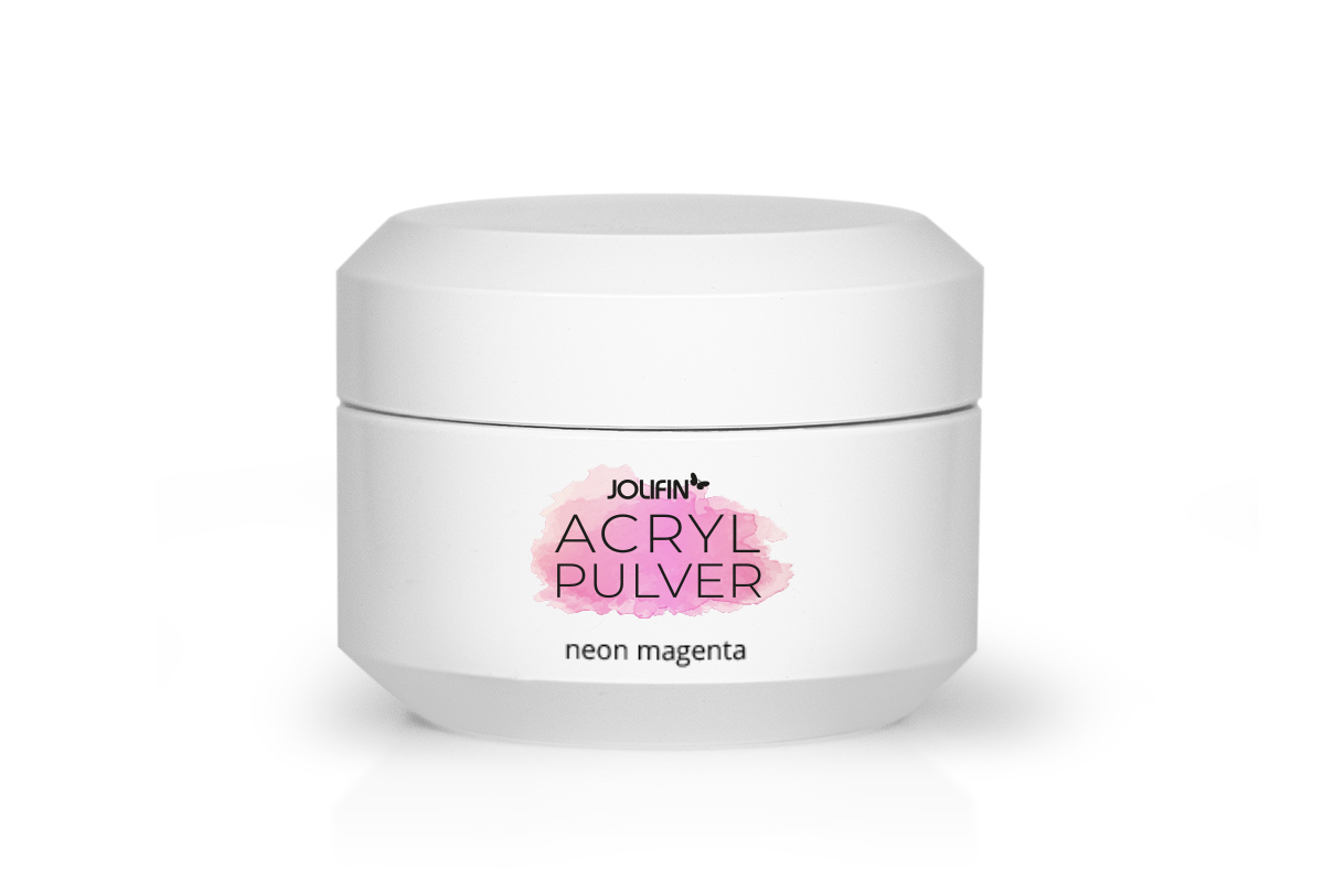 Jolifin acrylic colour powder - neon magenta 5g