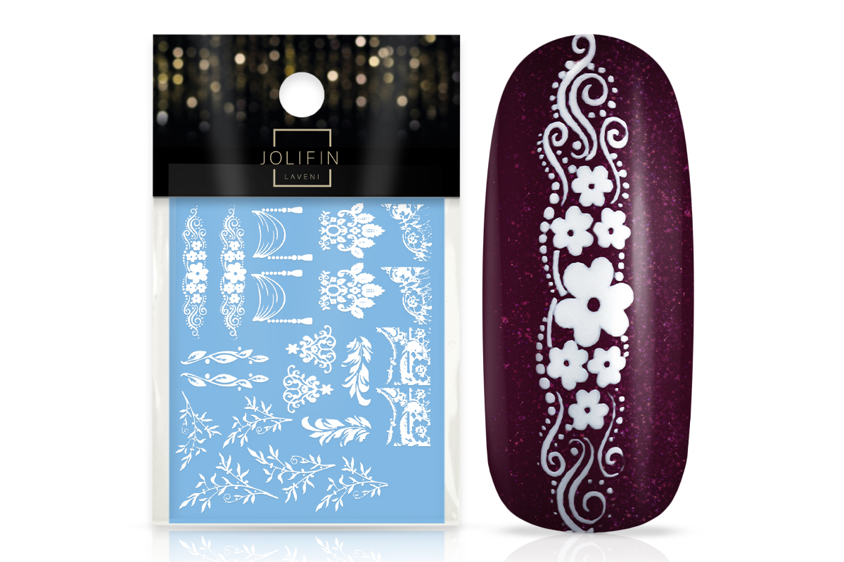 Jolifin LAVENI White Elegance Tattoo Nr. 17