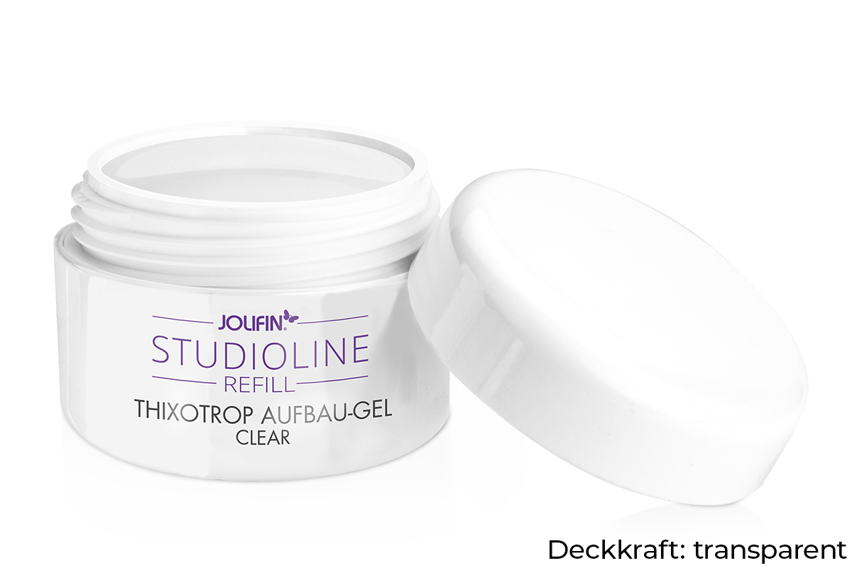 Jolifin Studioline Refill - Thixotrope build-up gel clear 30ml