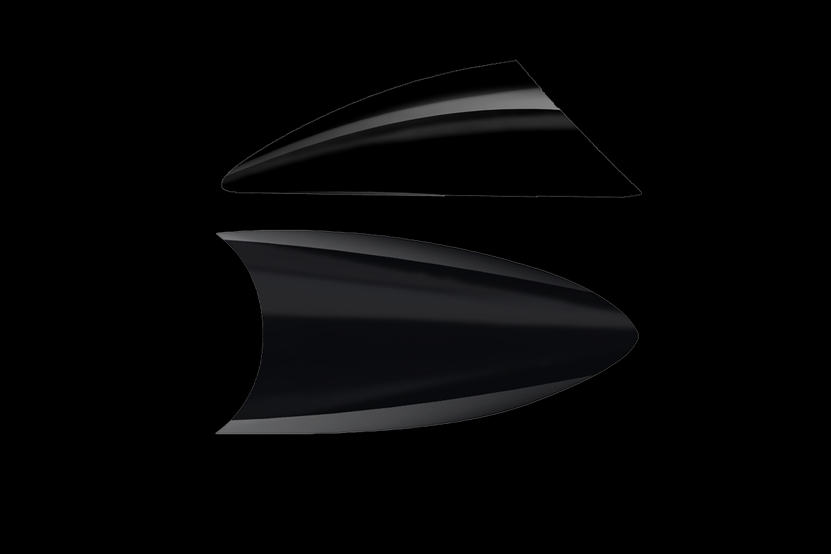 Jolifin 100 Tipbox Stiletto clear