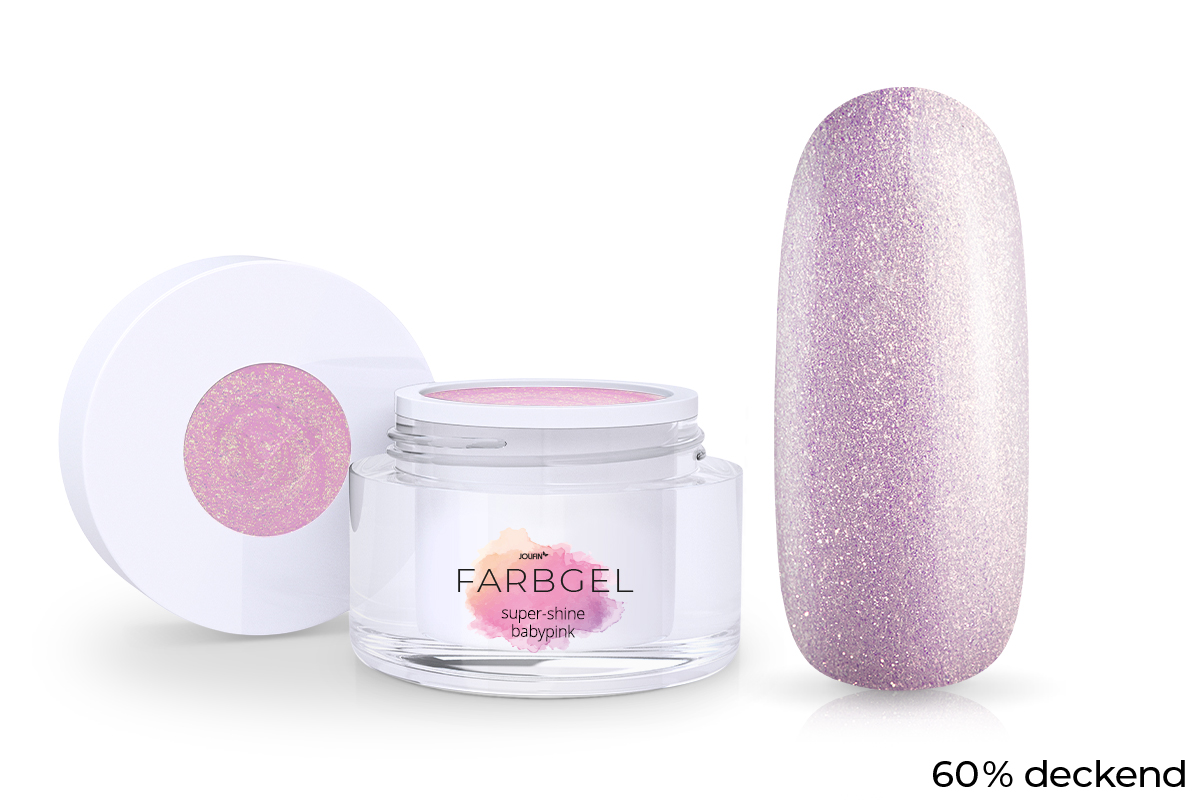 Jolifin Farbgel super-shine babypink 5ml