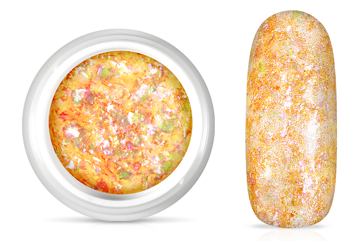 Jolifin Pigment & Flakes Glitter - orange