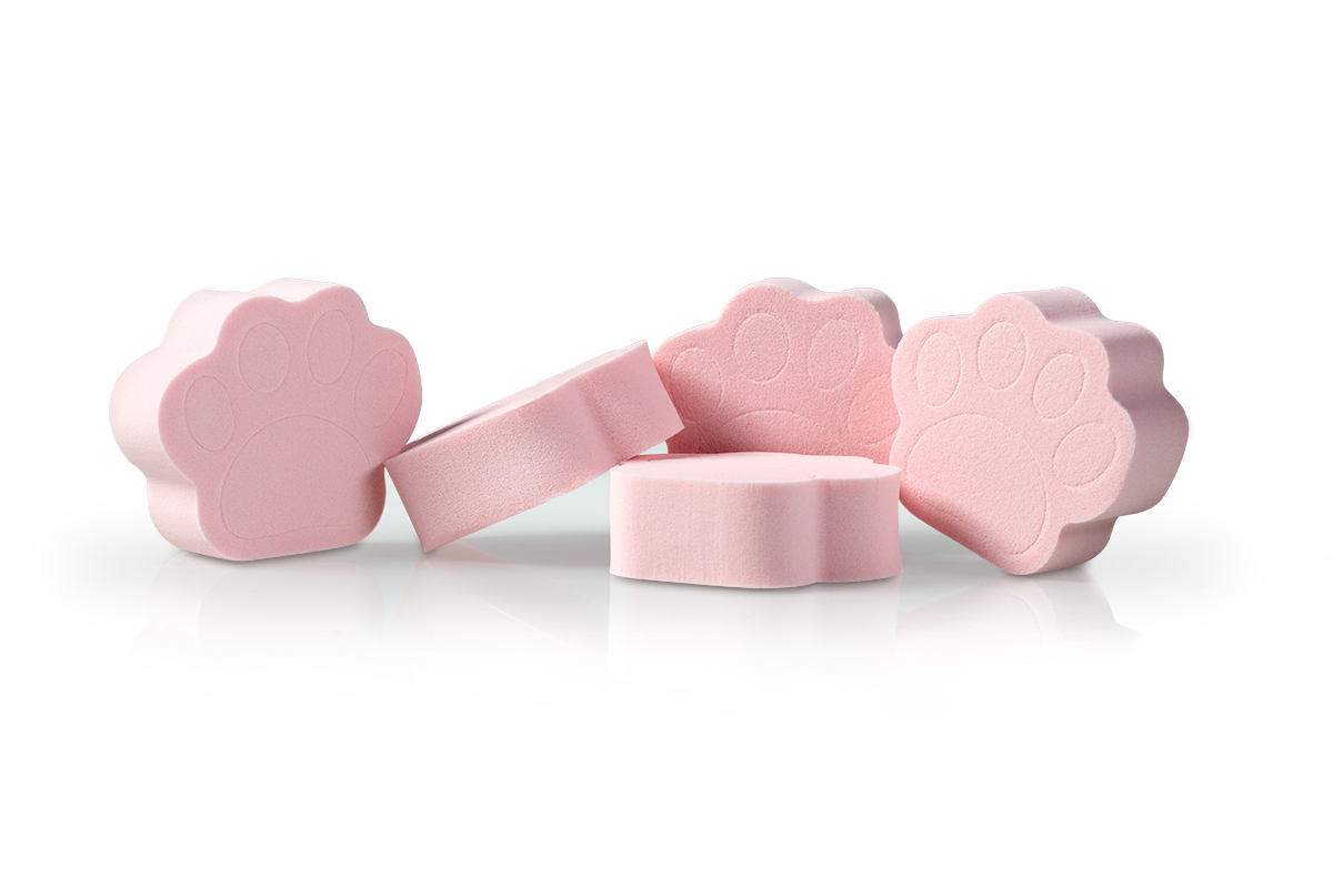 Jolifin Ombre Sponge Paws - premium extra fine
