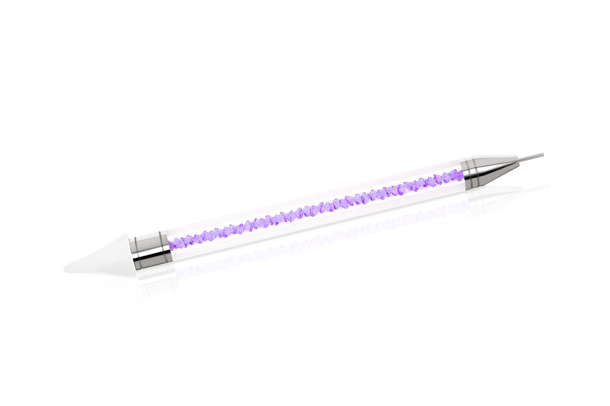 Jolifin Diamond Nail Art Picker Pen - purple