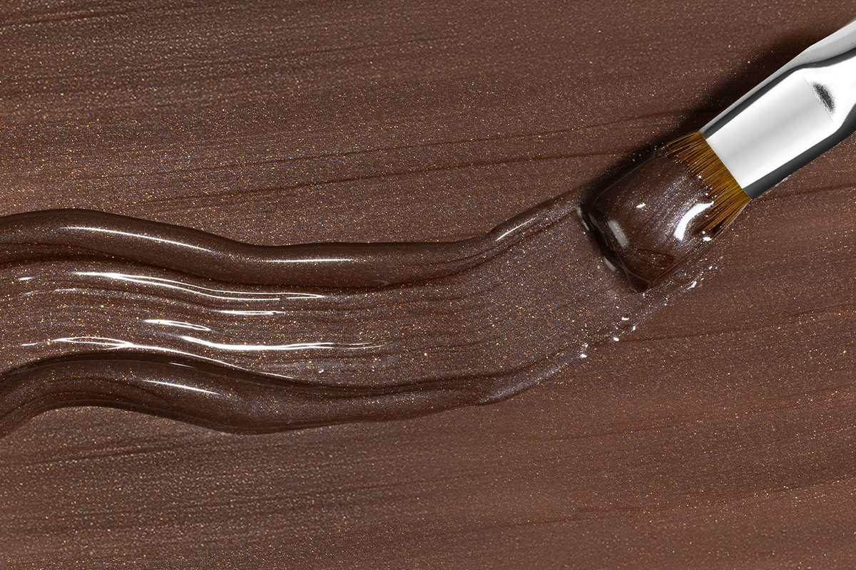 Jolifin LAVENI Colour Gel - chocolate Glimmer 5ml 