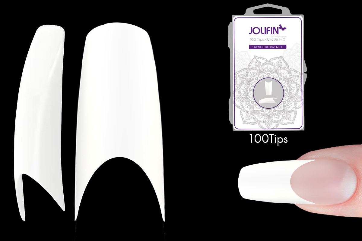 Jolifin 100er Tipbox French Ultra Smile
