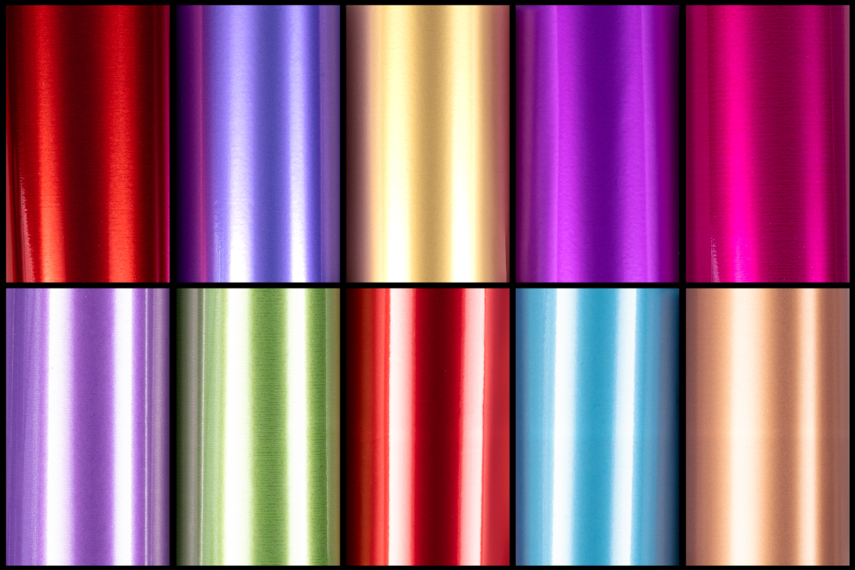 Jolifin Transfer Nail Foil Box - metallic Mix