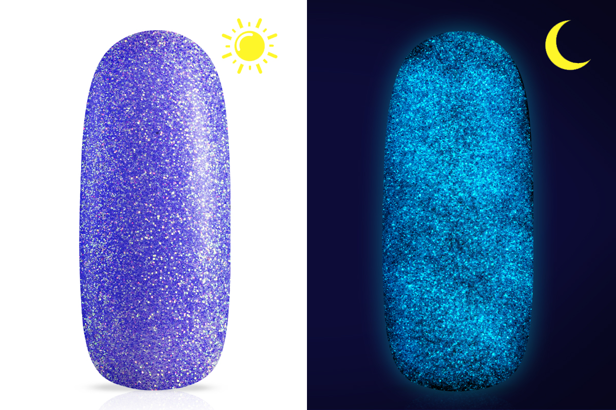 Jolifin Nightshine glitter powder - purple