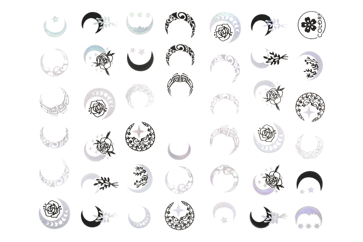 Jolifin LAVENI XL Sticker - Silver No. 39