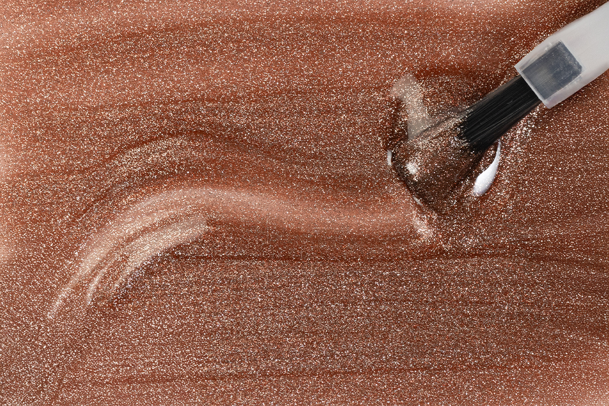 Jolifin LAVENI Shellac - Cat-Eye hazelnut brown 10ml