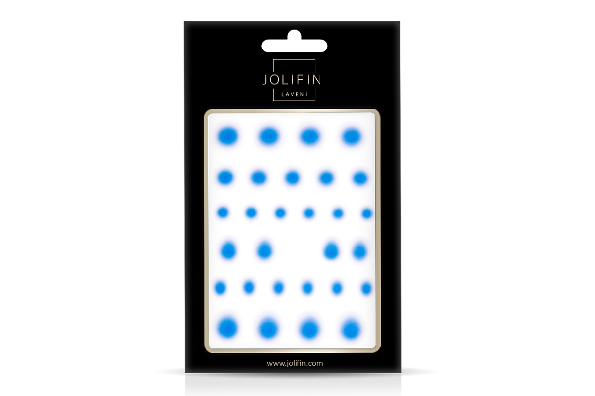 Jolifin LAVENI XL Sticker - aura blue