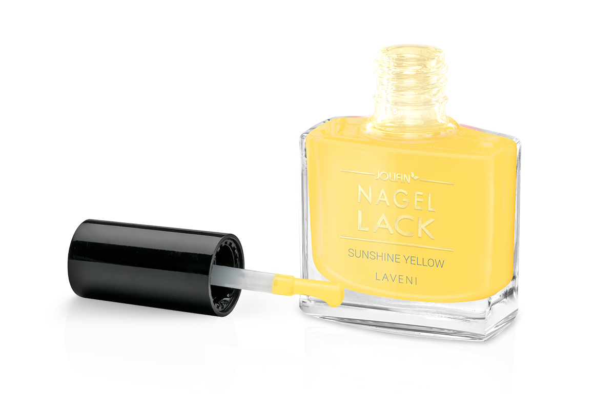 Jolifin LAVENI Nagellack - sunshine yellow 9ml